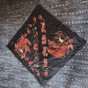 Vintage (2005) Bandana 'Live Free Ride Free'